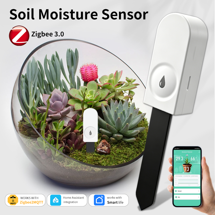 Smart ZigBee Soil Moisture Sen - Moisture Meter Plant review and price