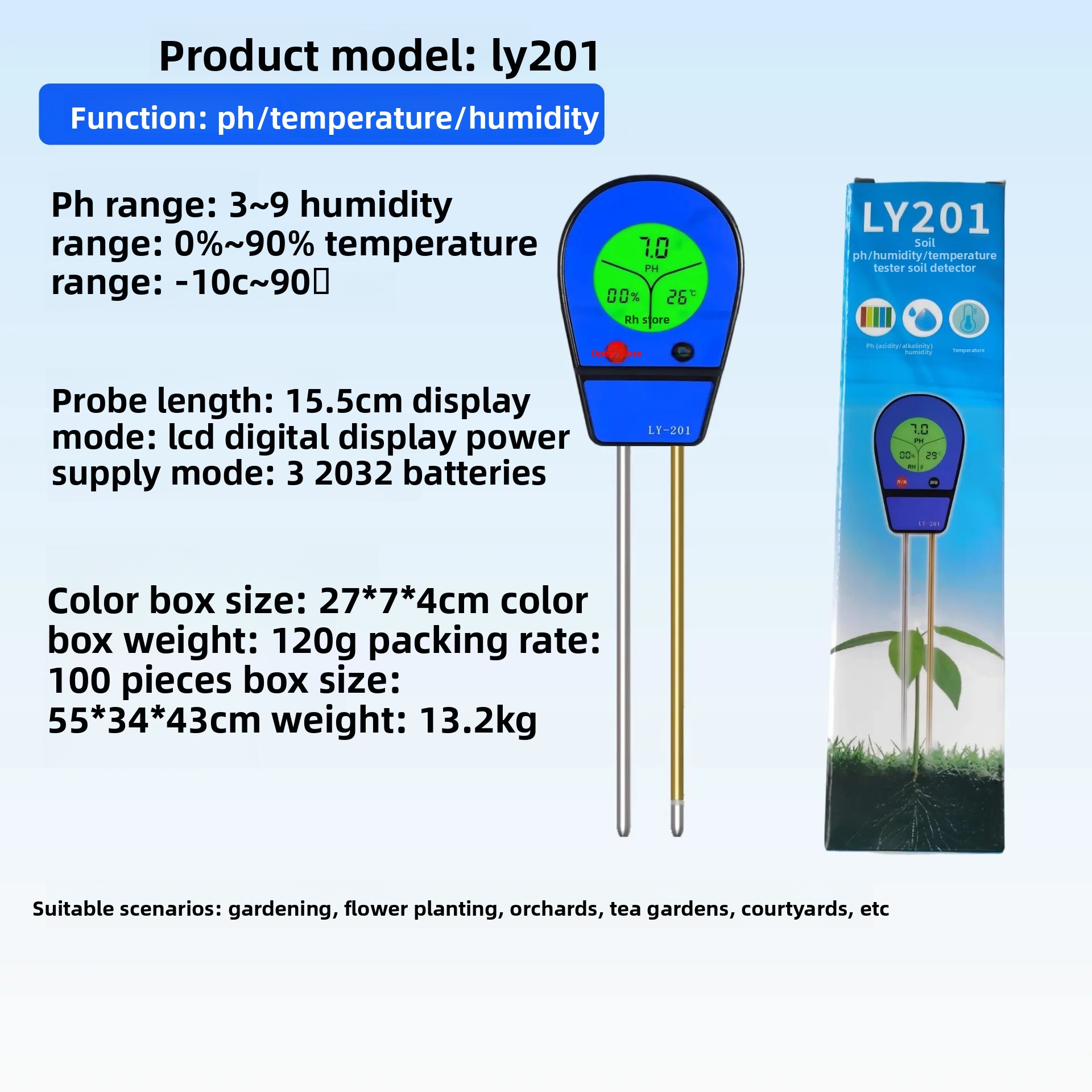 4 in 1 Soil Moisture pH Meter  - Moisture Meter Plant review and price