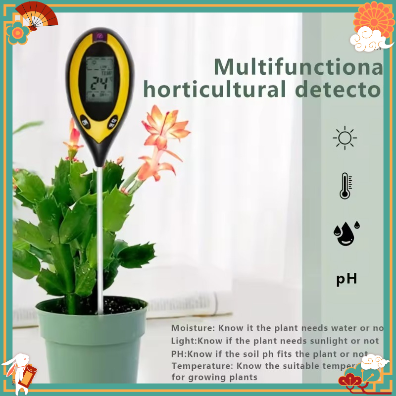 Multifunctional 4-in-1 Soil PH - Gardening Tools And Uses review and price