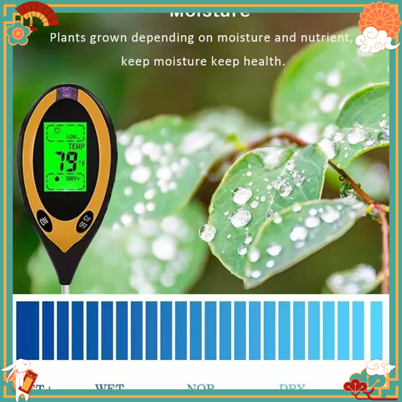 Multifunctional 4-in-1 Soil PH - Gardening Tools And Uses review and price