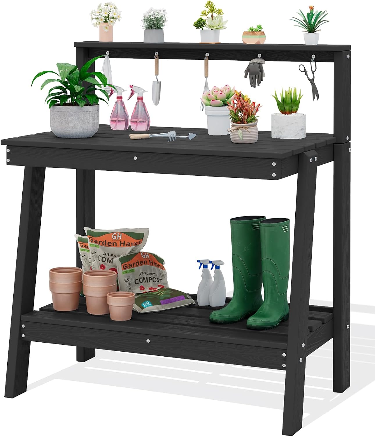 3‑Tier Outdoor Gardening Potti - Gardening Tools And Uses review and price