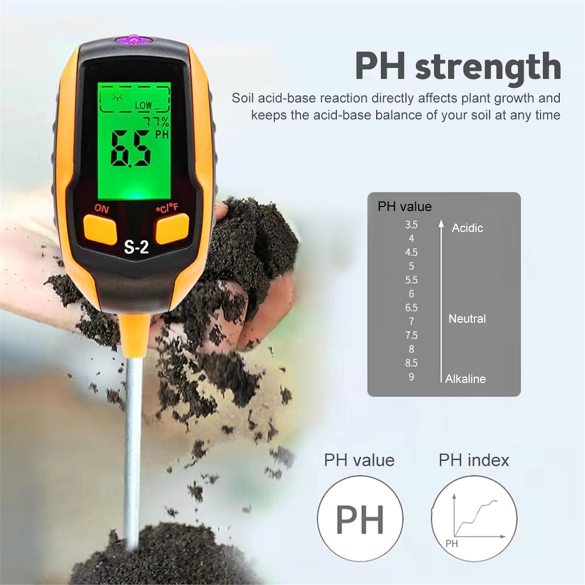 (PQWN) Soil Moisture Sensor Me - Gardening Tools B&M review and price