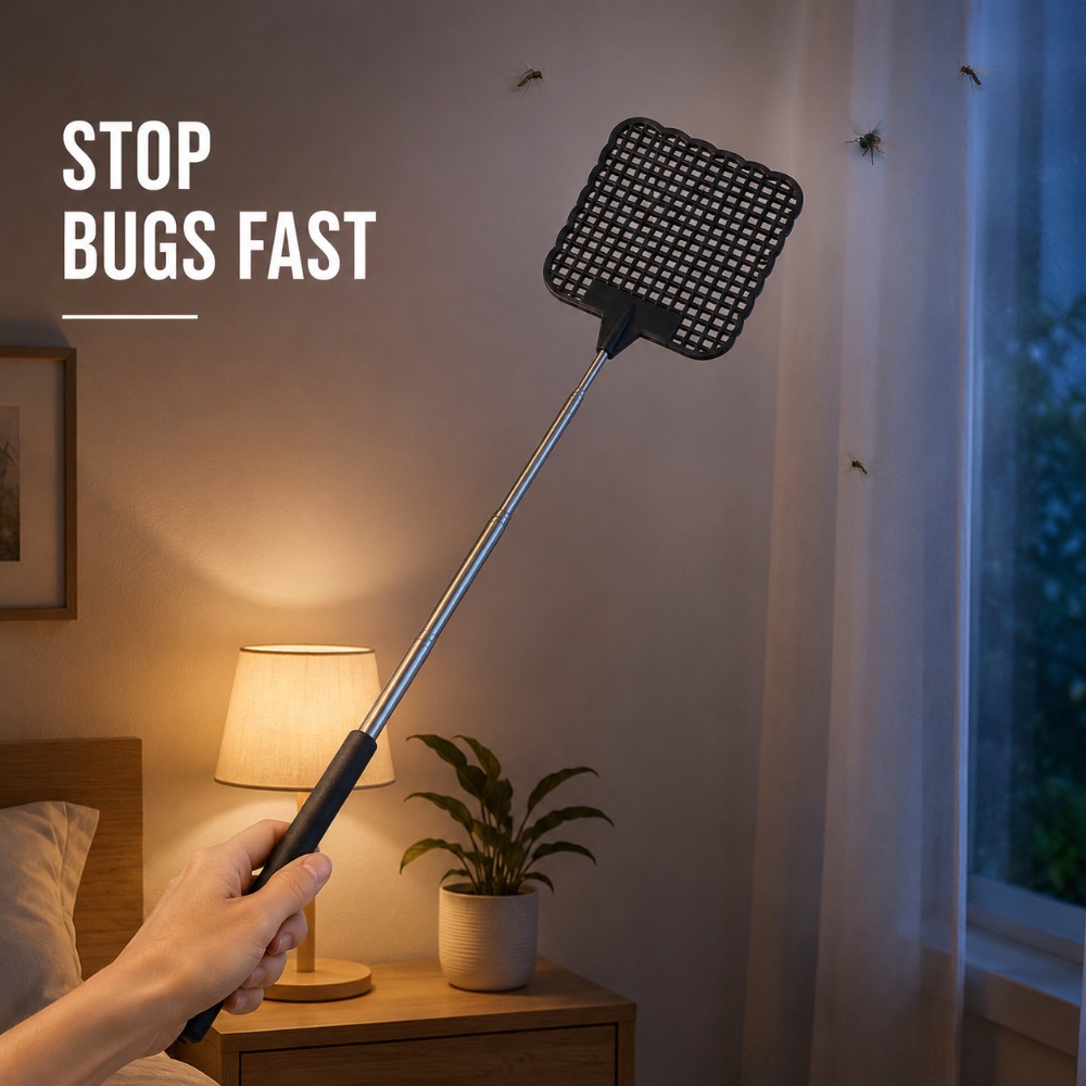 Black Fly Swatter 1/2/5 Pack S - Gardening Tools And Uses review and price