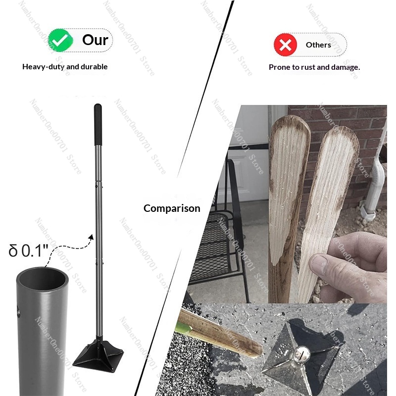 Detachable Steel Garden Tamper - Gardening Tools And Uses review and price