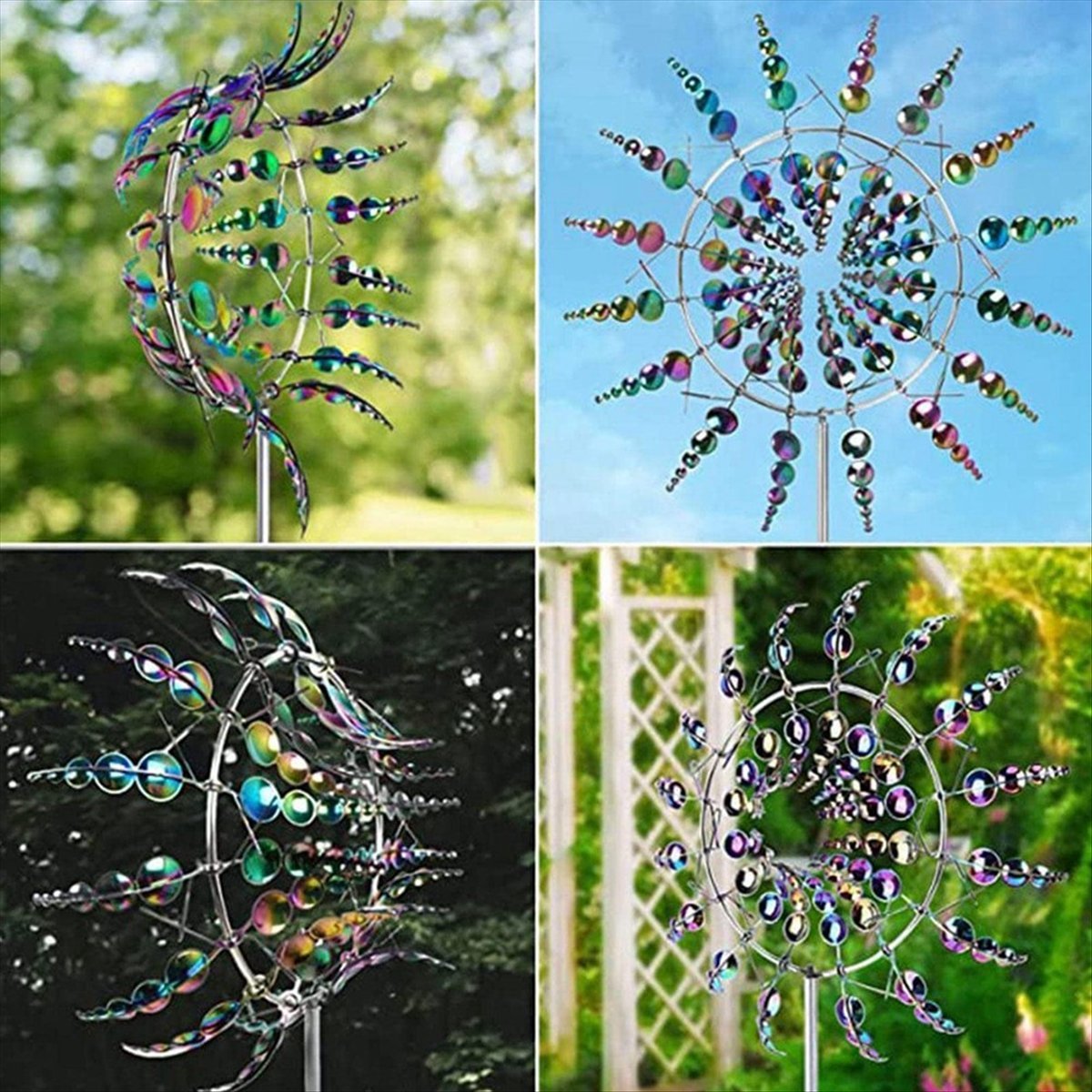 KSOL Magical Metal Wind Spinne - Gardening Tools B&M review and price