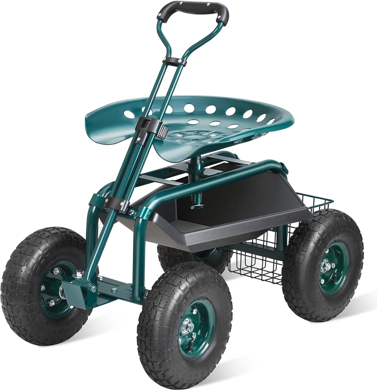 Garden Cart Rolling Workseat w - Gardening Tools And Uses review and price