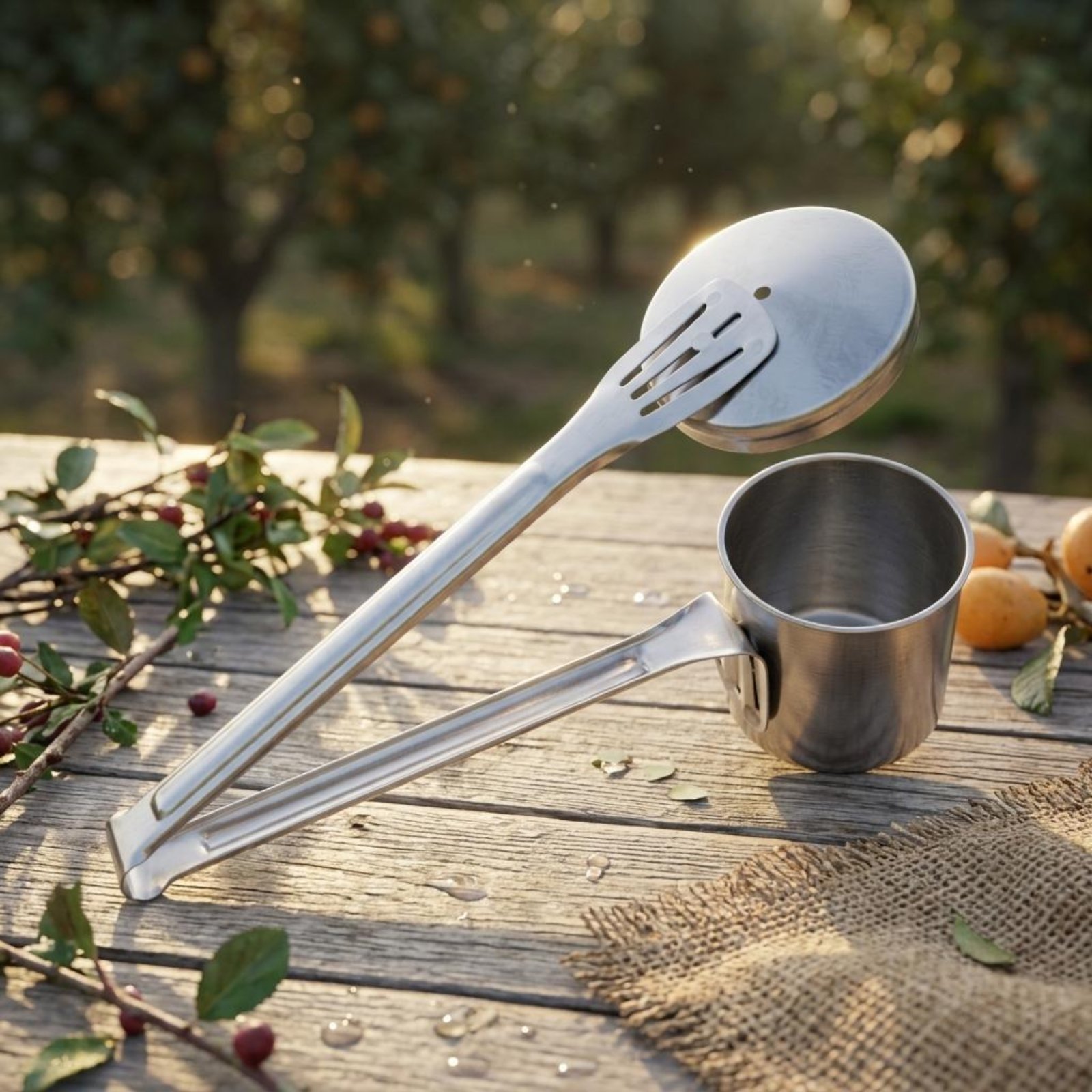 Cup Fruit Picker Stainless Ste - Gardening Tools And Uses review and price